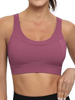 RUNNING GIRL Women's Full Coverage Sports Bra