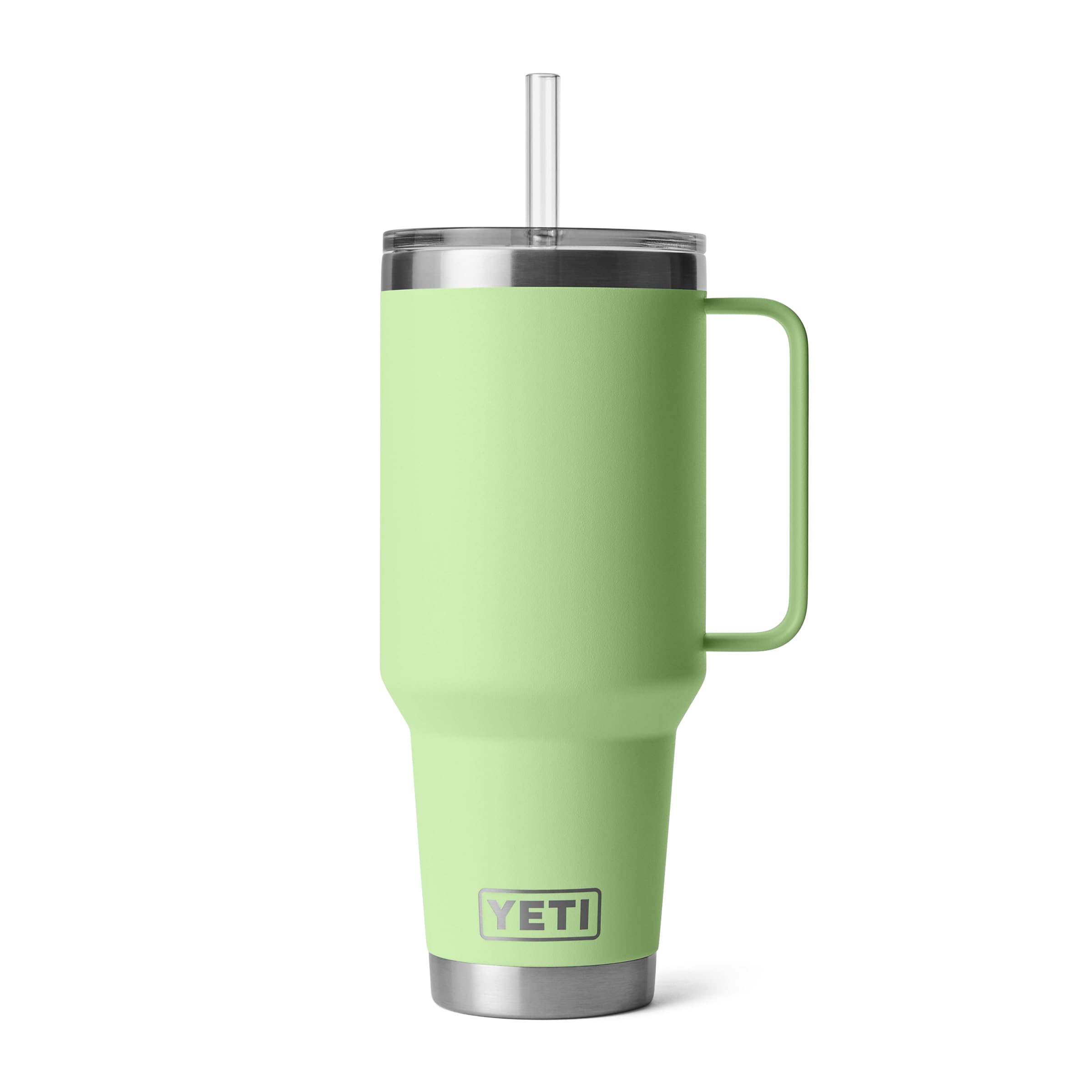 YETI Rambler 42 oz Straw Mug, Key Lime | Double-Wall Vacuum Insulated Stainless 