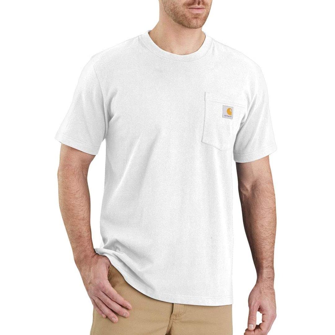 Carhartt Men's Relaxed Fit Heavyweight Short-Sleeve Pocket T-Shirt