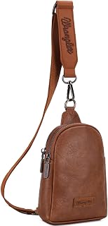 Wrangler Crossbody Clear Sling Bags for Women Stadium Approved Cross Body Purse for Sports Events Concerts