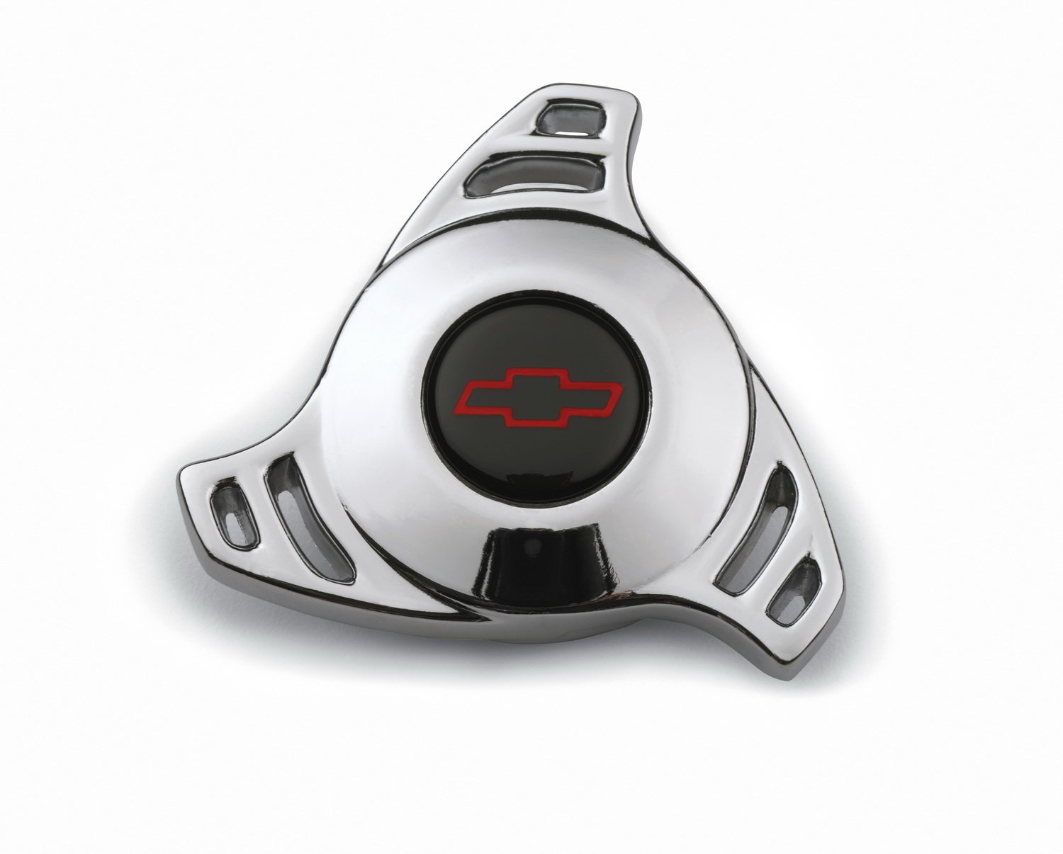 Proform 141-328 Chrome Air Cleaner Wing Nut with Small Hi-Tech Red Bowtie Logo f