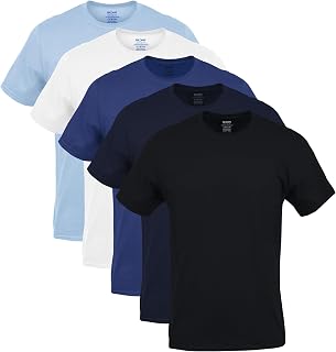 Gildan Crew T-Shirts, Multipack, Style G1100 Men's Underwear (Pack of 5)