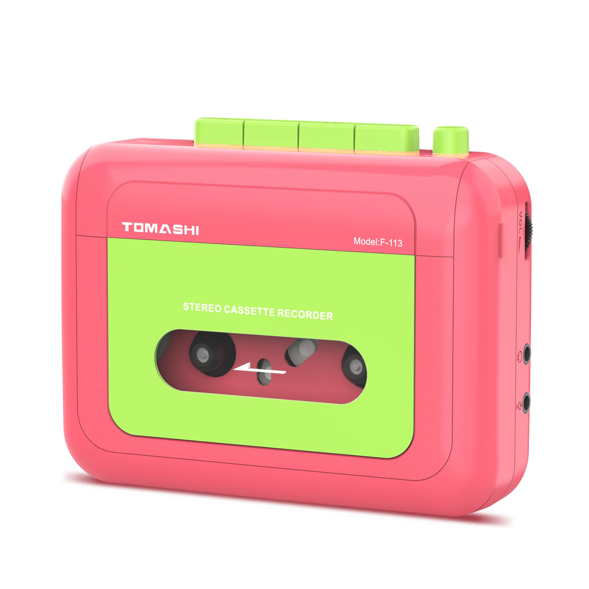 TOMASHI Portable Stereo Cassette Tape Player，Wallkman，Cassette Recorder | Retro 