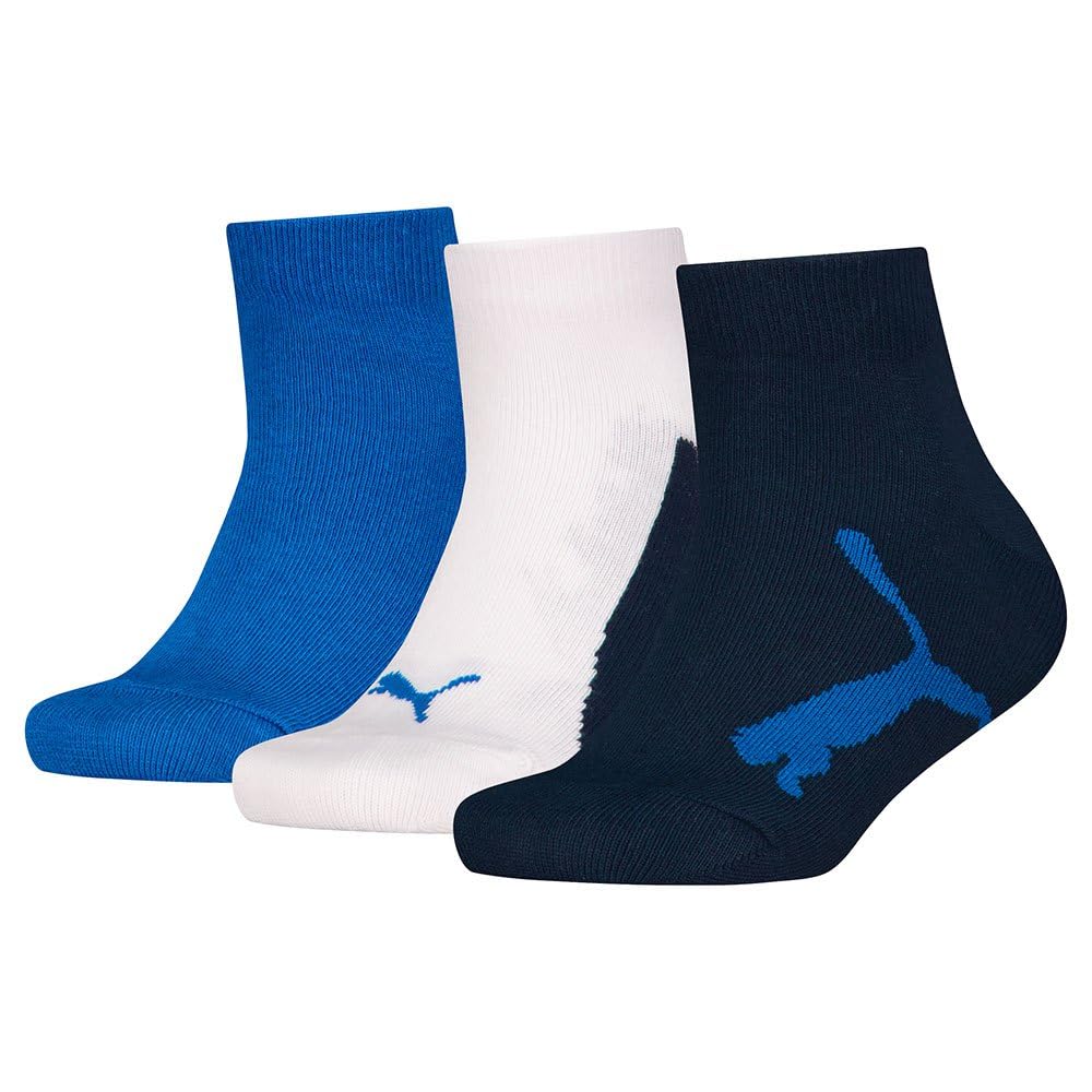 PUMA Bwt Quarter 3p Unisex Socks – Children and Teenagers (Pack of 3)