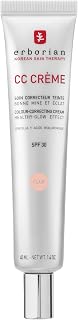 Erborian - CC Cream with Centella Asiatica - Color Correcting Cream with Healthy Glow Effect - Natural and Luminous Finish - Long-Lasting Hydration - Korean Cosmetic Care