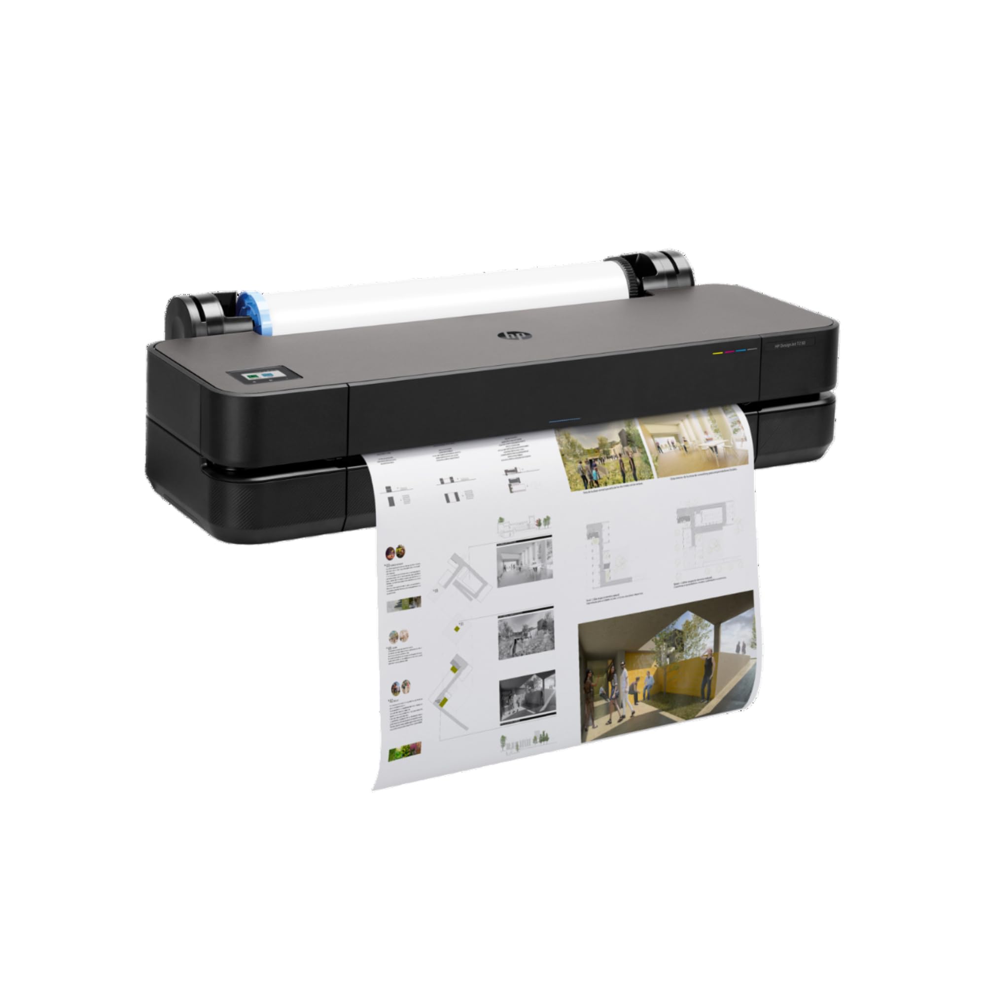 HP DesignJet T230 Large Format 24-inch Plotter Printer, Includes 2-Year Onsite W