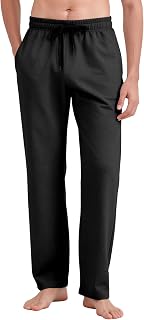 Idtswch 32/34/36/38/40 Inseam Mens Tall Open Bottom Sweatpants Yoga Pants