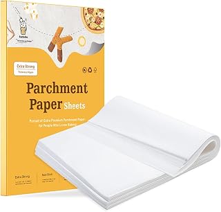 Parchment Paper Pack of 100 9" x 13" 12" x 16" x 24" Fits all baking moulds