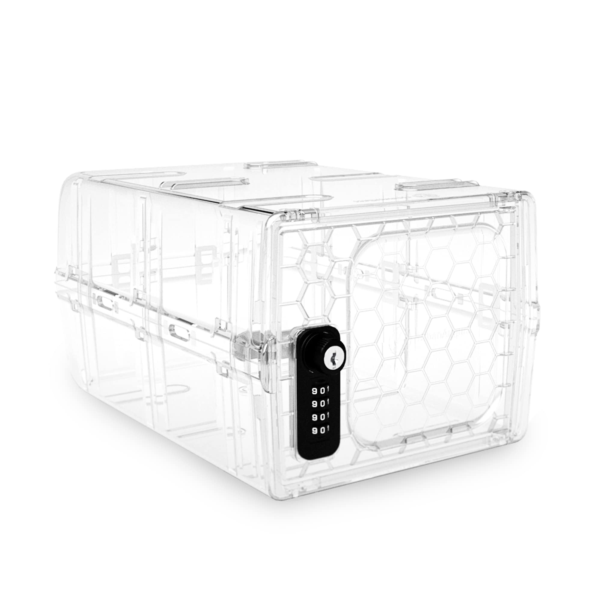 Urban August Combination Lock Box For Food & Medicine - Dual Combination & Keyed