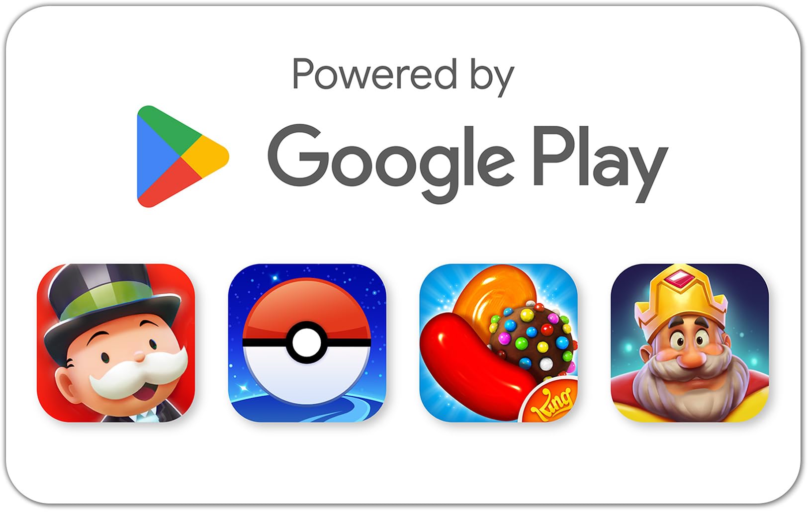 Google Play gift code | New finds, old favorites, one card. Go Play. (Email or T