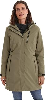 Killtec KOW 165 WMN PRK Women's Functional Parka with Zip-Off Hood, Waterproof, Windproof, Breathable