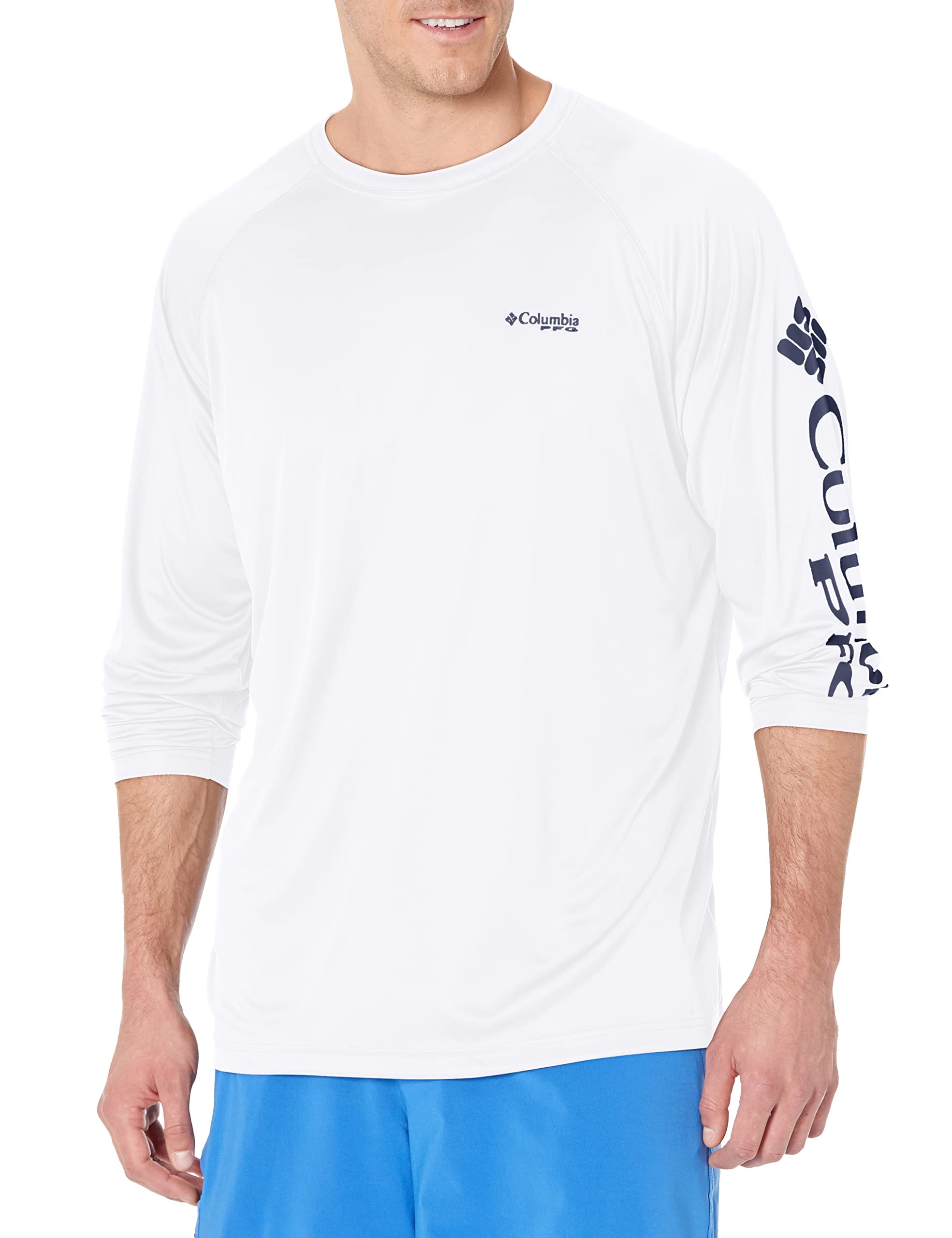Columbia Men's Men’s PFG Terminal Tackle™ Long Sleeve Tee - Big Athletic-Shirts 
