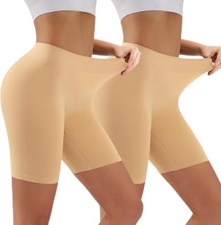 YADIFEN Cycling Shorts, Women's Short Underwear, Hot Pants, Women's Boxer Shorts, Women's Long Women Panties, Underwear, Women's High Waisted Shorts, Yoga, Party, Daily Wear