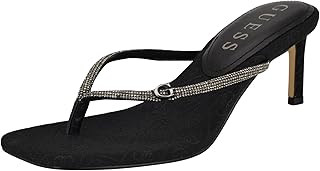 GUESS Maya Women's Heeled Sandal, Black 001., 38 EU
