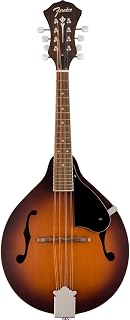 Fender PM-180E Mandolin, Aged Cognac Burst, with Gig Bag