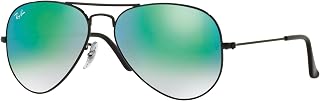 Ray-Ban RB3025 Aviator Large Metal, Unisex Adult Sunglasses