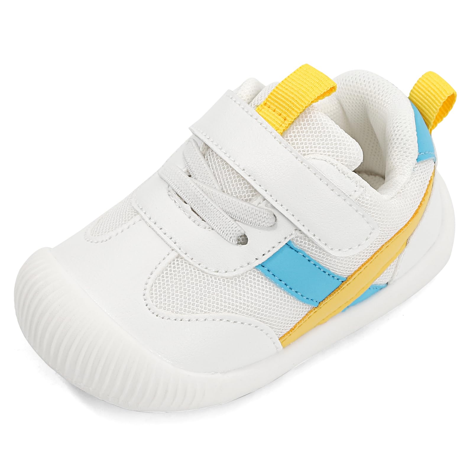 MK MATT KEELY Baby First Steps Shoes Boy Girl PU Leather Soft Sole Non-Slip 0-4 