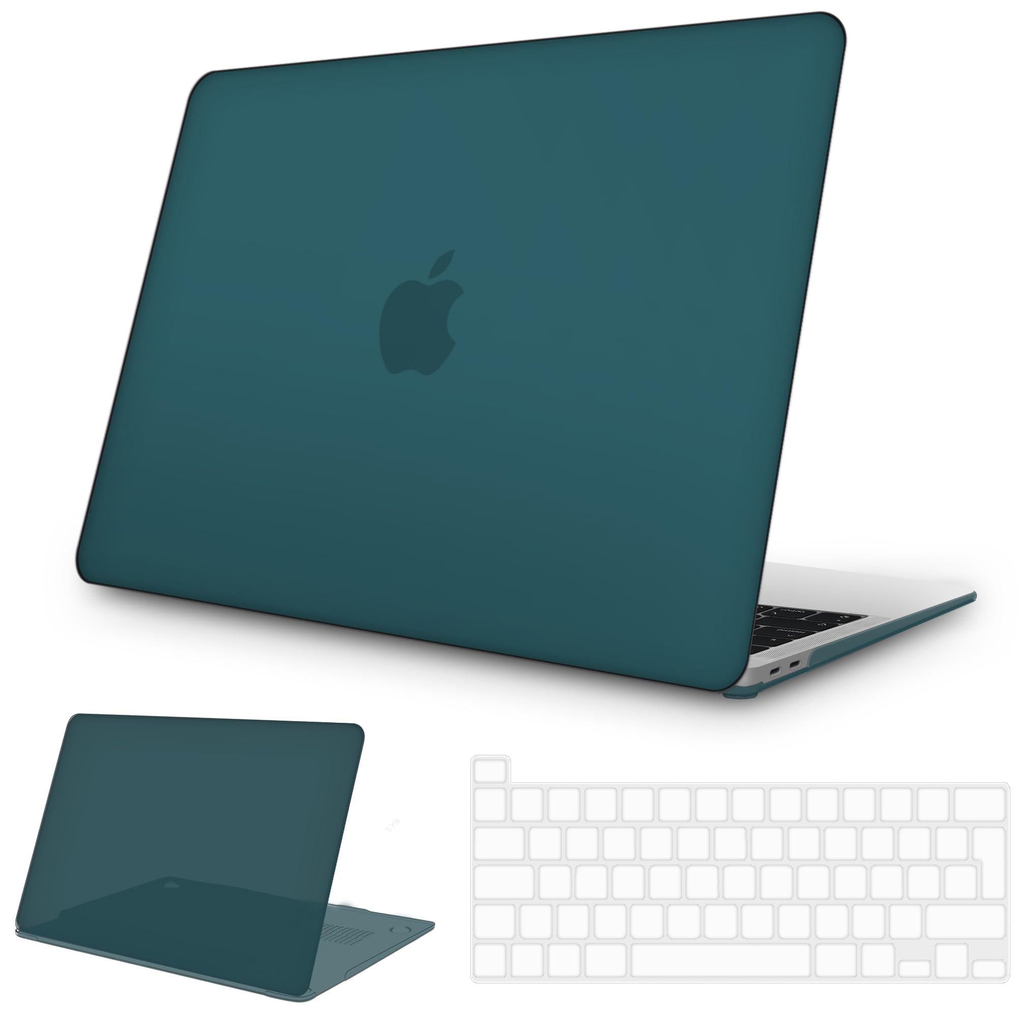 MacBook Pro 13 Inch M1 M2 2026-2022 Case, Petrol Green