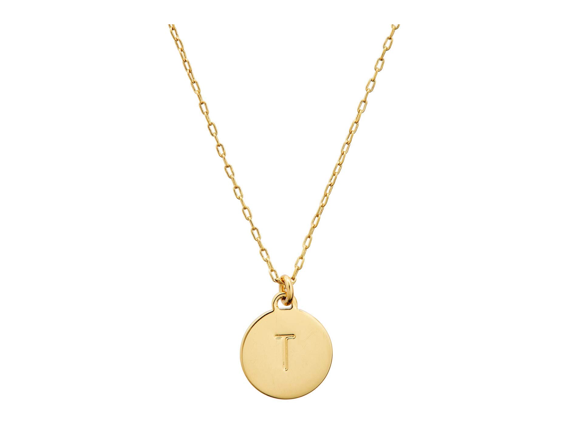 kate spade new york Gold Initial Mini Pendant