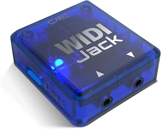 CME WIDI Jack - Premium Bluetooth MIDI Interface for TRS/DIN devices - Ultra low 3ms Latency