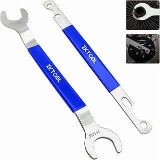 ZKTOOL 32mm &amp; 36mm Fan Clutch Wrench Set Replaceable OEM115030 115050 3312 | Clutch Fan Tool Wrench, Water Pump Pulley Holder Removal Tool, For BMW, Ford, GM, Dodge, Chevrolet, Jeep