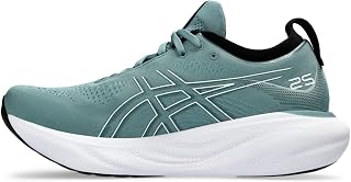 ASICS Gel-Nimbus 25, Men's Running Shoes, Foggy Teal Pure Aqua, 40 EU