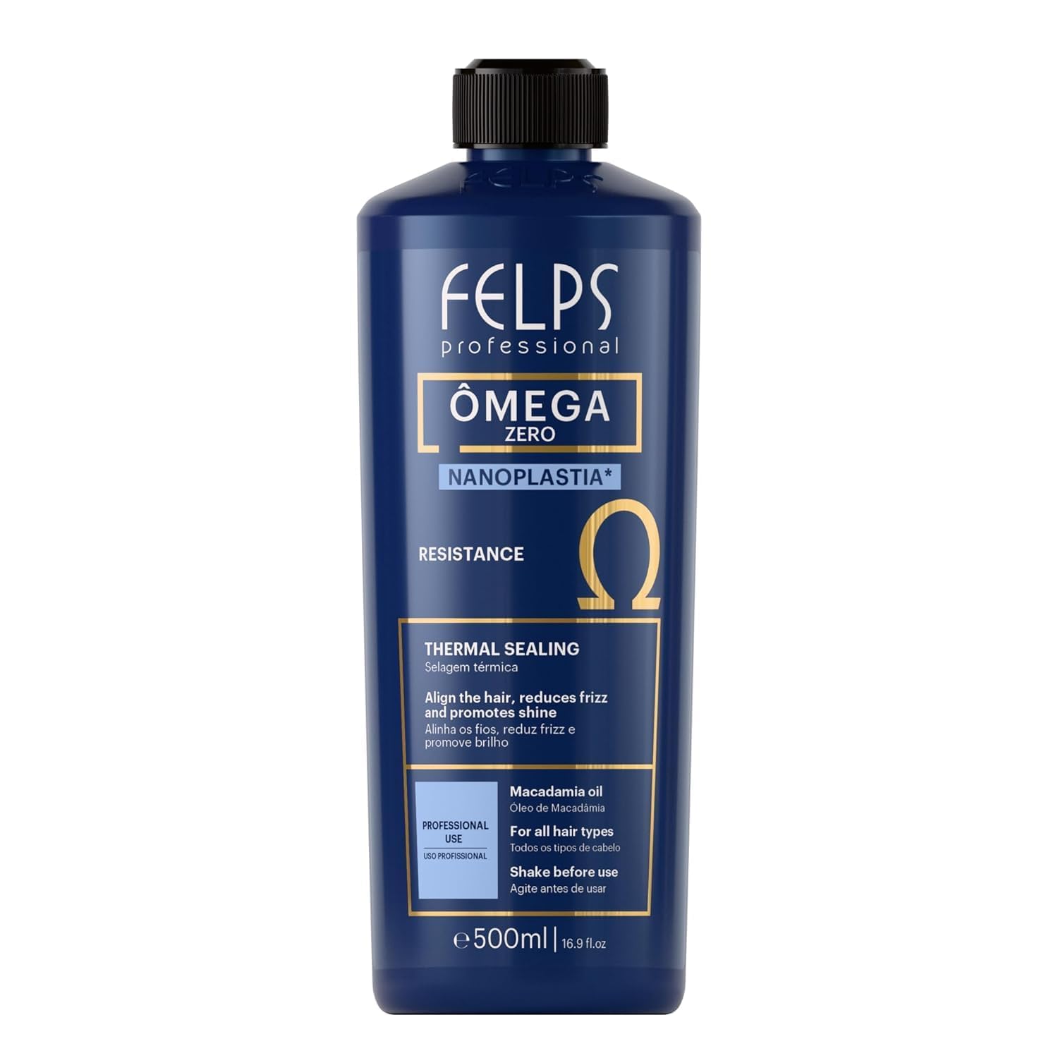 Felps Professional Thermal Sealing Omega Zero Unique Nanoplastia 500ml/16.9fl.oz