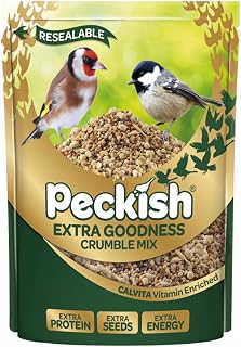 Peckish 60051405 Extra Goodness Crumble Mix 1kg, Natural