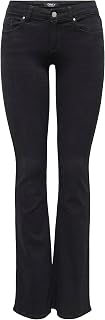 ONLY Women's Onlblush Lw Flared DNM Rea1099 Noos