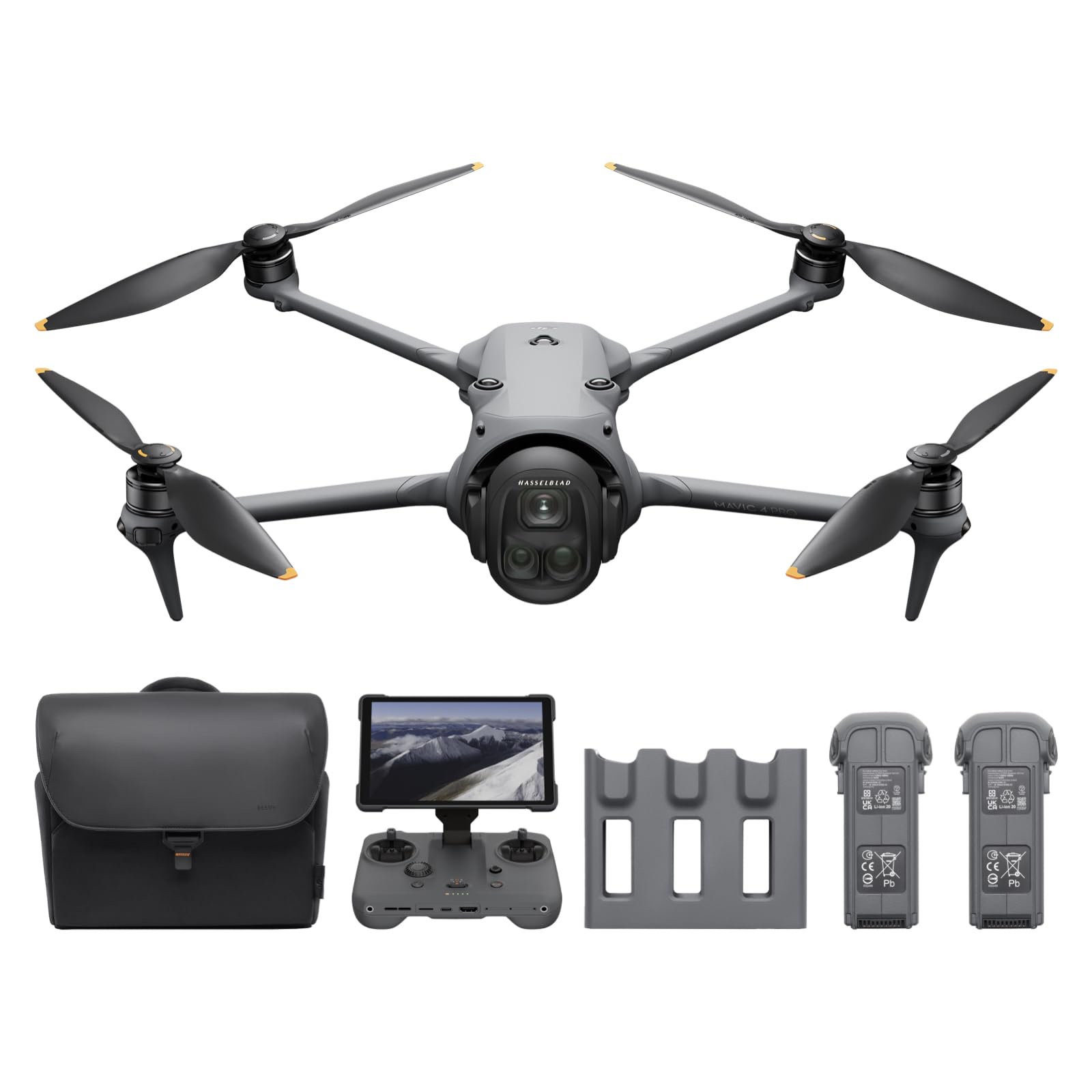 DJI Mavic 4 Pro 512GB Creator Combo With DJI RC Pro 2, Tri-Camera Drone
