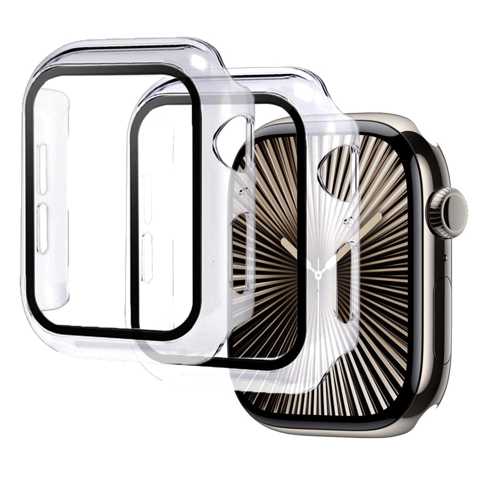 Screen Protector Case for Apple Watch 44mm 40mm 46mm 42mm 41mm 45mm 42mm 38mm Se
