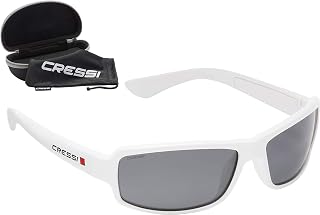 Cressi Ninja Sunglasses - Men's Flexible or Floating Polarized Sunglasses, One Size