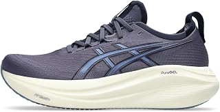 Asics Gel-Nimbus 27 Men's Running Shoes, Aqua/Pure White