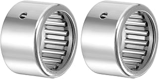 SCE108 Open End Drawn Cup Needle Roller Bearings 5/8" 13/16" OD 1/2" Width 12000N Static Load 8100N Dynamic Load 2pcs