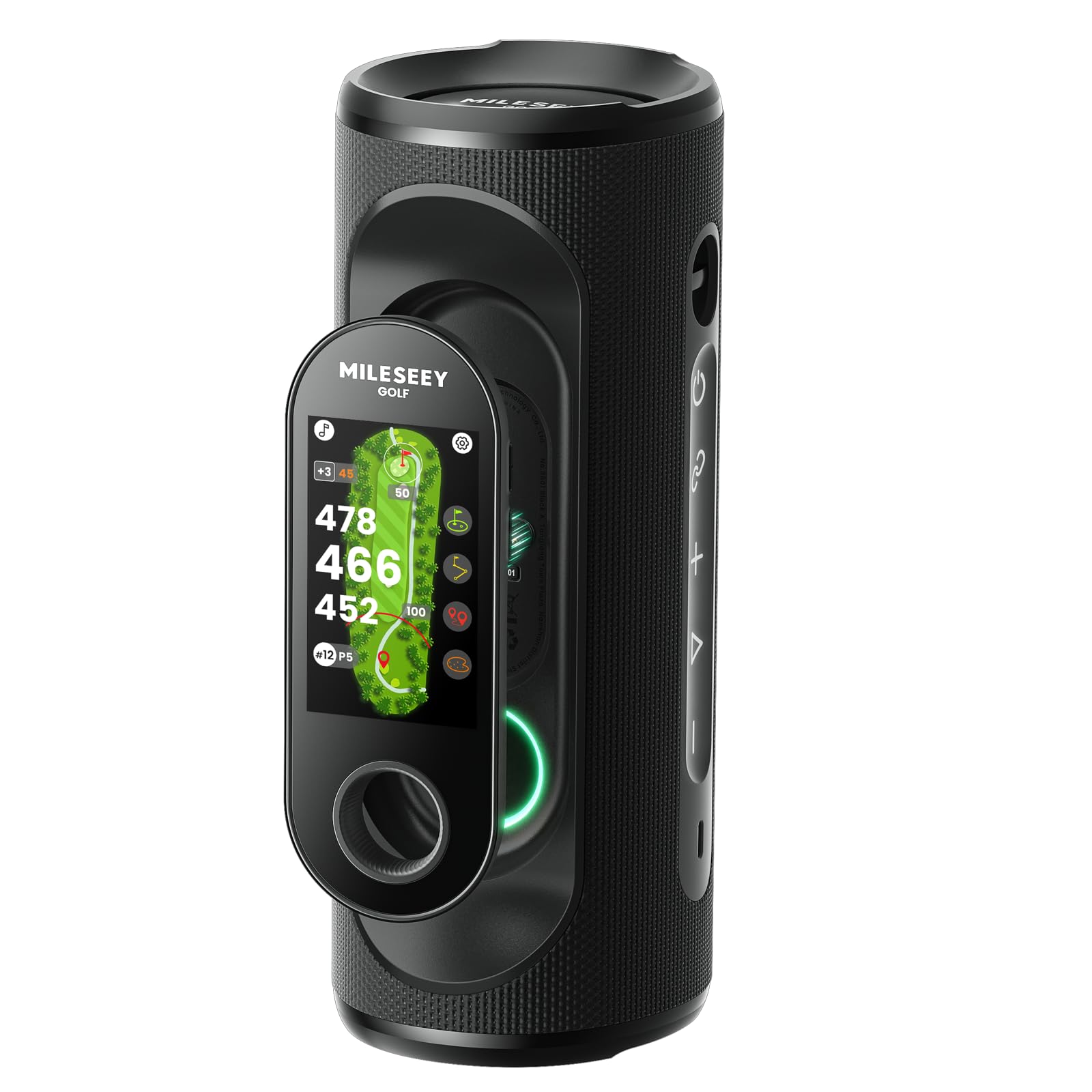 MILESEEY GeneSonic Pro Golf GPS Speaker with 43K+ Courses No-Subscription | Deta
