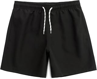 MEILONGER Boys Swim Trunks 5 Inch Swim Shorts for Kids Quick Dry Beach Board Shorts Swimwear Bathing Suits