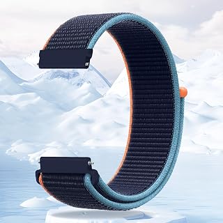 Braided Adjustable Stretchy Replacement Band Compatible with 20mm 22mm Watch Bands, Quick Release Watch Bands for Women and Men