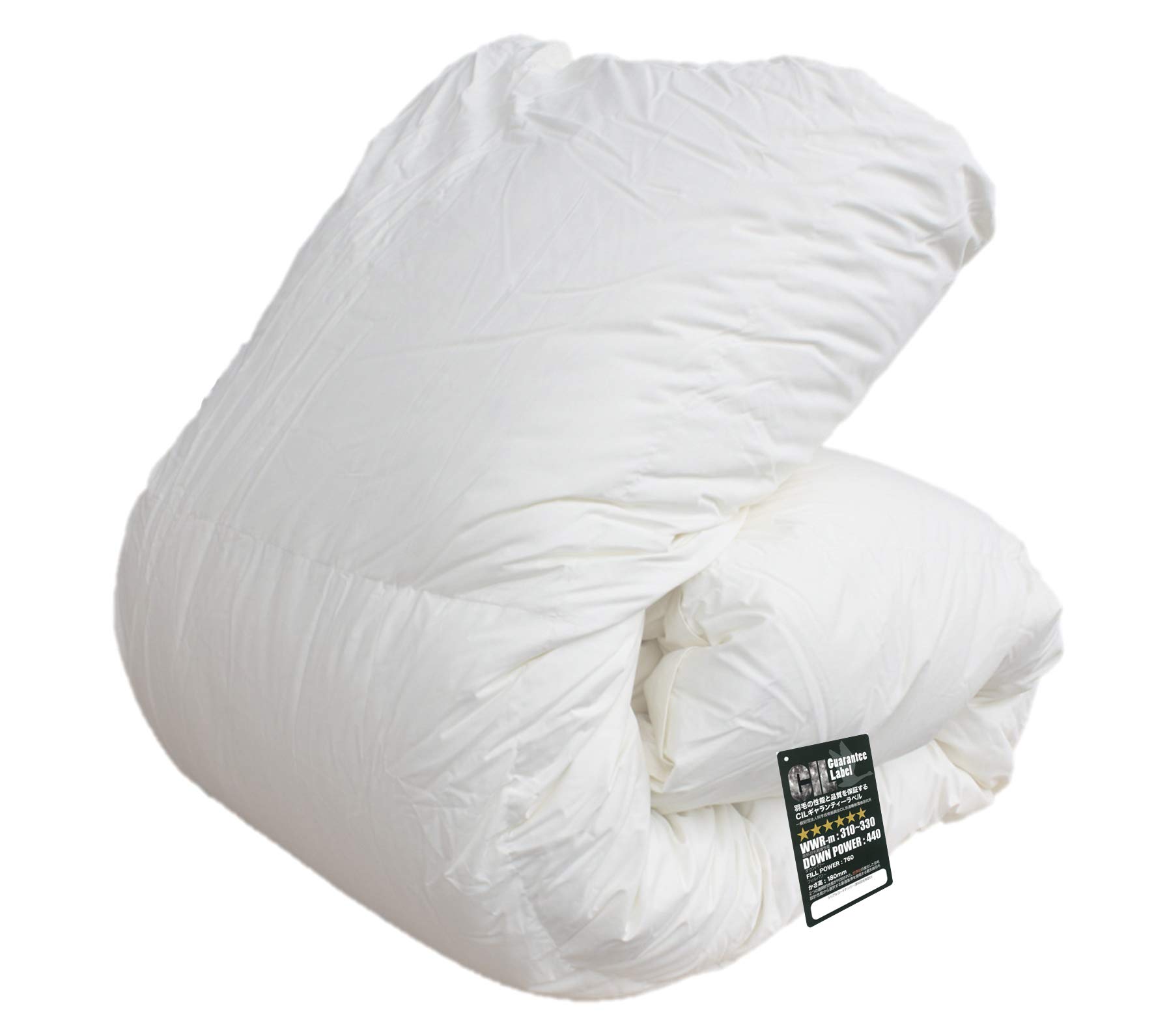 Queen Hungarian White Mother Duck Down 95% Double Layer 3D Twin Quilt 60 Sateen 
