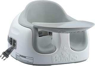 Bumbo 3-in-1 Portable Infant Multi-Seat with Tray, 6 to 36 Months, Monsoon | All-in-One Travel, Feeding, and Play - Floor Seat, Booster Seat and High Chair for Baby and Toddler Dining &amp; Activity
