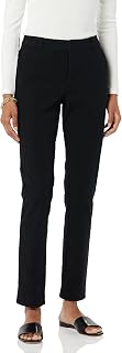 Amazon Essentials Women's Straight Leg Long Bi-Stretch Trousers