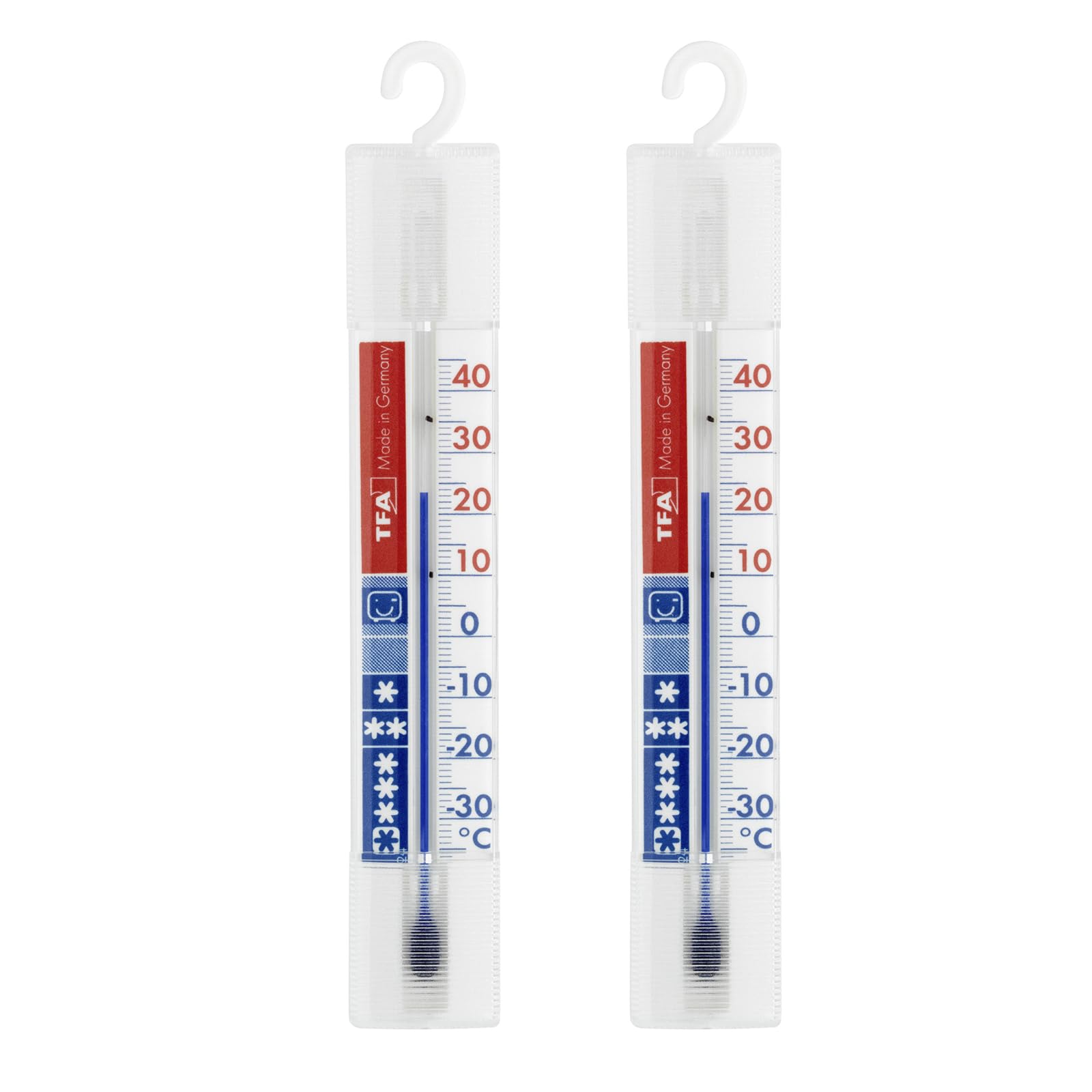 TFA Dostmann 95.1034 High Precision Fridge Freezer Thermometer with Cooling Zone