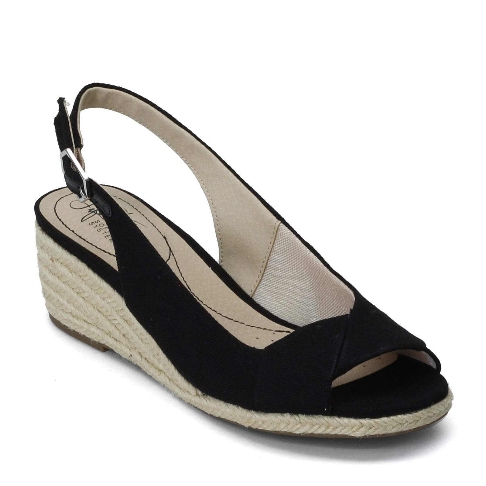 LifeStride Women's Socialite SandalEspadrille Wedge Sandal