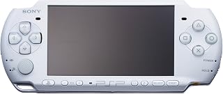 Sony Playstation Portable (PSP) 3000 Series Handheld Gaming Console System - White (Renewed)