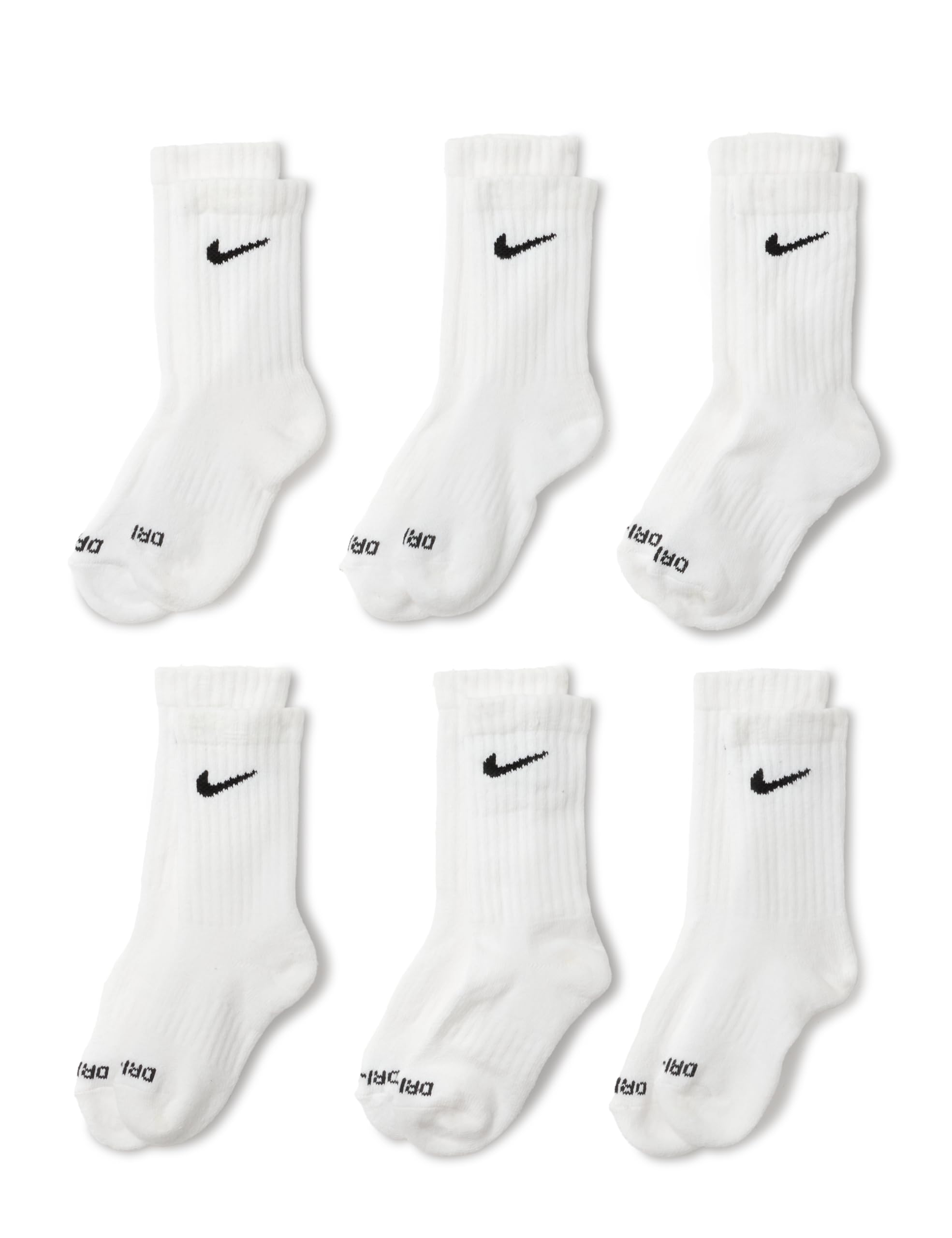 Nike Kids' Multi-Pack Performance Crew Socks