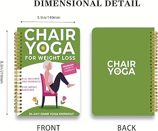 Chair Exercises for Seniors - Step-by-step illustrated workouts, 10 minutes a day, help regain pain-free daily activities.