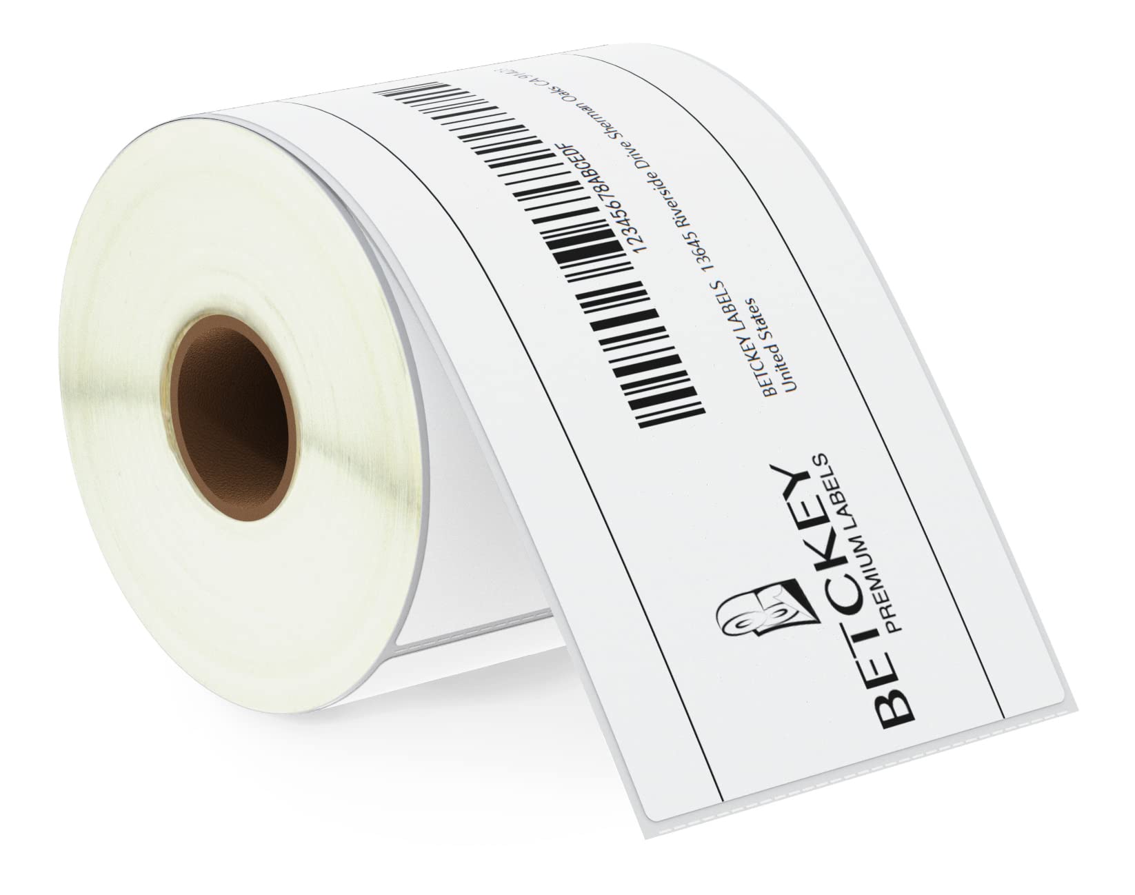 BETCKEY - 76mm x 127mm(3" x 5") Perforated Thermal Labels for Shipping and Multi