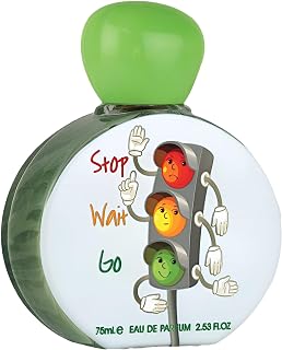 Lattafa Pride Stop Wait Go for Kids Eau de Parfum Spray, 2.53 Ounce / 75 ml