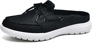 Buyrew Women Comfortable Slip On Knit Elegant Comfortable Business Casual Work Flat Shoes