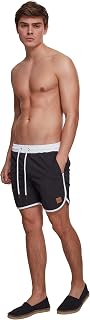 Urban Classics Retro Hombre Bañador Gris Marengo 100% Nailon
