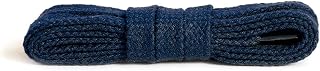 Kaps Flat Laces, Durable 100% Cotton High Quality Made in Europe Laces, 1 Pair, Various Colours and Lengths